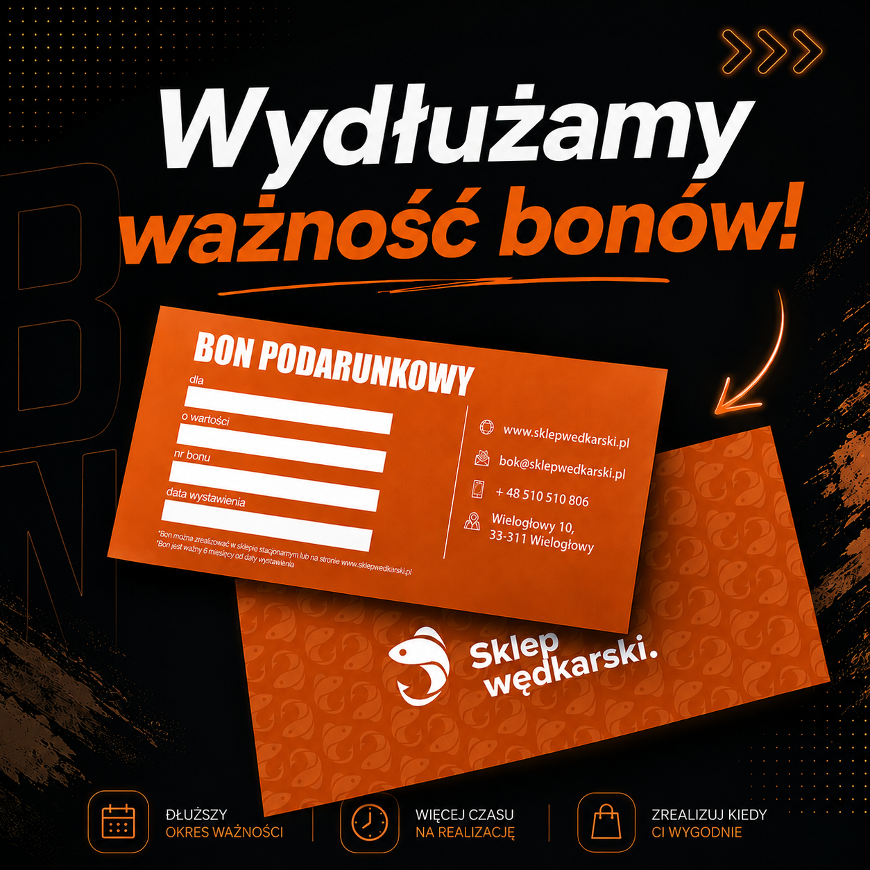 Wydłużamy ważność bonów!