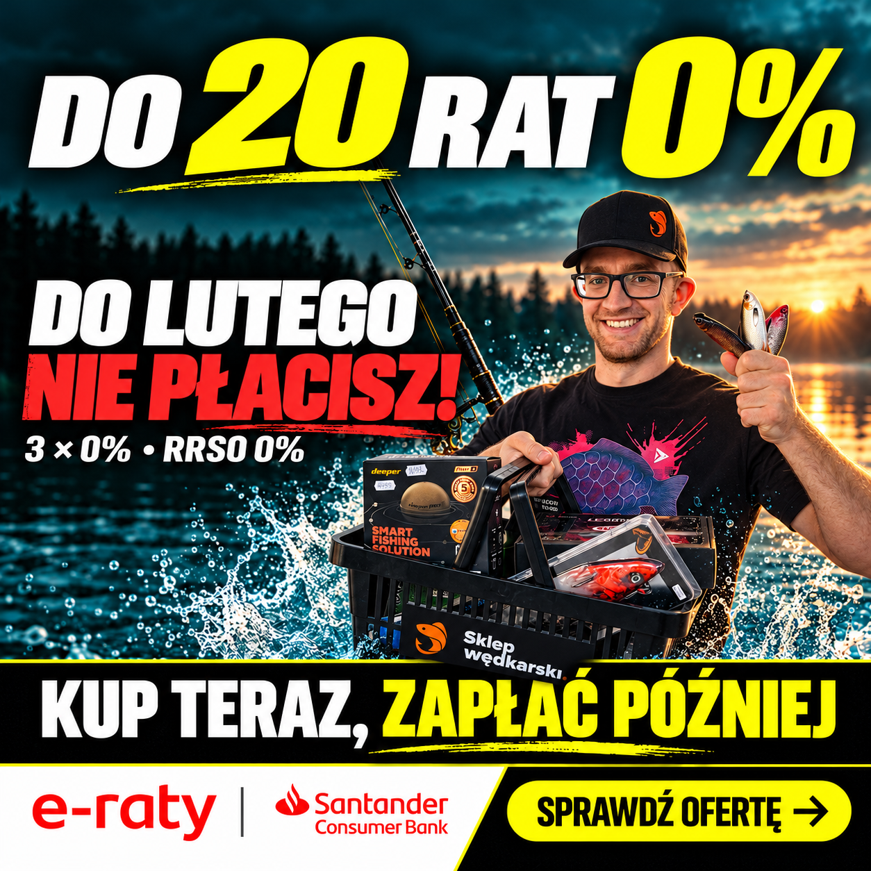 Kup teraz, zapłać później – nawet 20 rat 0% i 3 miesiące bez spłat!